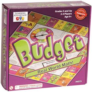 Learning ADVANTAGE-4373 Budget - Budgeting Game for Kids - Teach Money, Math and Critical Thinking