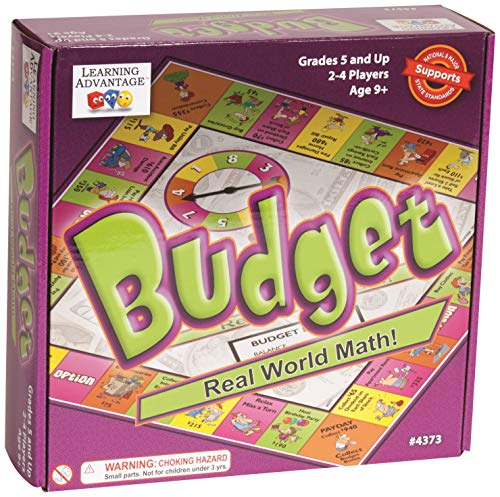 Learning ADVANTAGE-4373 Budget - Budgeting Game for Kids - Teach Money, Math and Critical Thinking