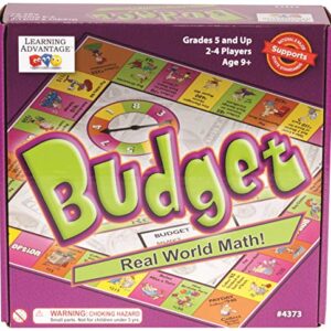 Learning ADVANTAGE-4373 Budget - Budgeting Game for Kids - Teach Money, Math and Critical Thinking