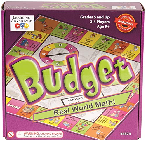 Learning ADVANTAGE-4373 Budget - Budgeting Game for Kids - Teach Money, Math and Critical Thinking