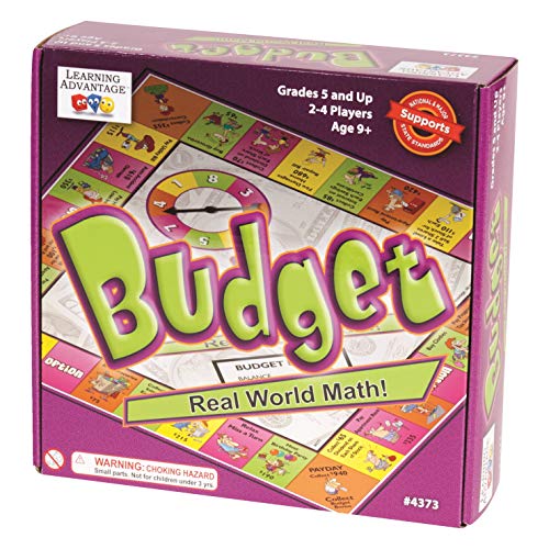 Learning ADVANTAGE-4373 Budget - Budgeting Game for Kids - Teach Money, Math and Critical Thinking