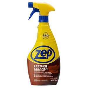 zep leather cleaner and conditioner 24 ounce zuclc24