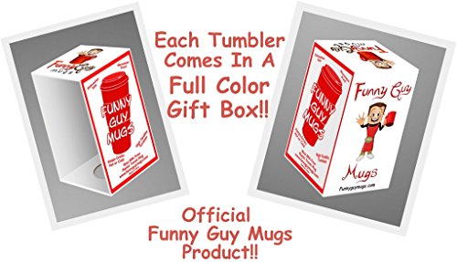 Funny Guy Mugs You're My Person Travel Tumbler With Removable Insulated Silicone Sleeve, White, 16-Ounce