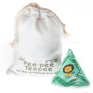 beba bean pee pee teepee jungle green laundry bag, white,green,multicolor