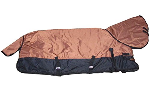 Turnout 1680D Horse Winter Waterproof with Neck Cover - Horse Blanket 003 - Size from 69" to 83" (78")