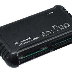 High Speed All-in-1 Memory Card Reader/Writer for SD/SDHC, Micro SD, CF, XD, MS/Pro & Duo Cards