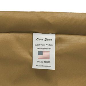 Owen Sewn Heavy Duty 40in x 50in Canvas Laundry Bag - Made in The USA