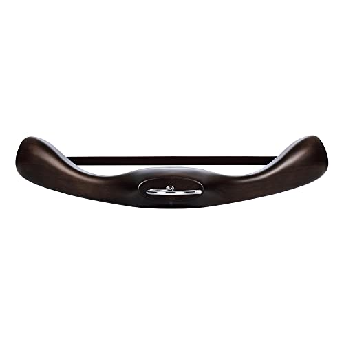 NAKATA HANGER:Made in Japan Wooden Men's Suit Hanger with a Felt bar Smoked Brown AUT-03