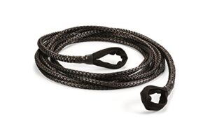 warn 93119 spydura synthetic winch cable rope extension with loop ends: 3/8" diameter x 50' length, 5 ton (10,000 lb) capacity