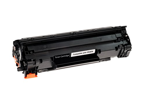 TonerPlusUSA Compatible 85A CE285A CB435A CB436A CRG125 Toner Cartridge – CB 435A CB 436A CE 285A CRG 125 High Yield Toner Cartridge Replacement for HP Laser Printer – Black (2 Pack)