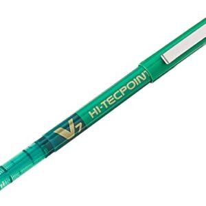 Pilot V7 Hi-Techpoint Rollerball Mixed Pack Of 4 Black/Blue/Green/Multicolor/Red