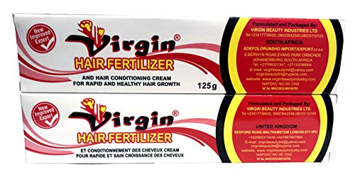 Virgin Hair Fertilizer New Improved 125g 2pc