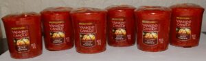 yankee candle apple pumpkin votive (pack of 6)