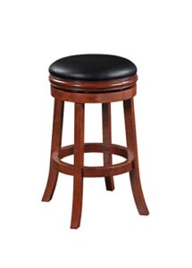 boraam backless bar height stool, 29-inch, cherry
