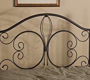 Hillsdale Furniture Hillsdale Milwaukee Post Without Bed Frame King Headboard, Textured Black