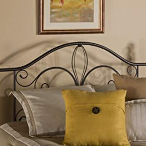 Hillsdale Furniture Hillsdale Milwaukee Post Without Bed Frame King Headboard, Textured Black