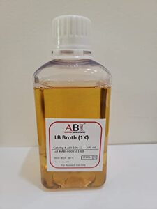 lb broth, sterile, 500 ml