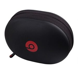 zee's music 443353 matte zipper earphones carrying case for beats monster by dr. dre studio, studio wireless, studio 2.0, solo wireless, solo, solo hd over-ear headphone replacement case pouch bag box