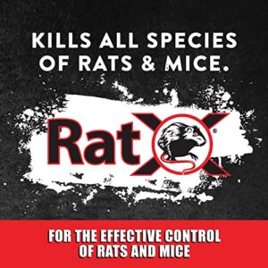 EcoClear Products 620102, RatX All-Natural Poison Free Humane Rat and Mouse Rodenticide Pellets, 3 lb. Bag