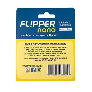 FL!PPER Flipper Nano Aquarium Scraper Replacement Blades for Fish Tank Cleaning Kits