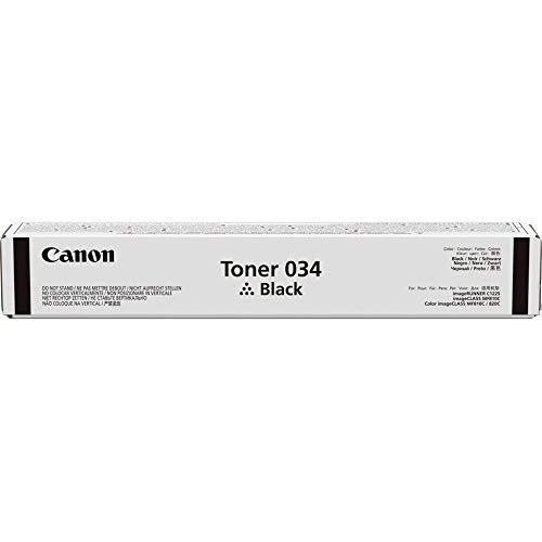 Canon Genuine Toner Cartridge 034 Black (9454B001), 1-Pack Color imageCLASS MF810Cdn, MF820Cdn Laser Printer