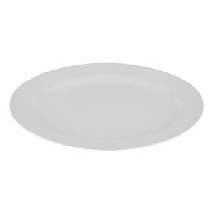 g.e.t. op-621-w melamine break-resistant oval serving platters, 21" x 15", white, large