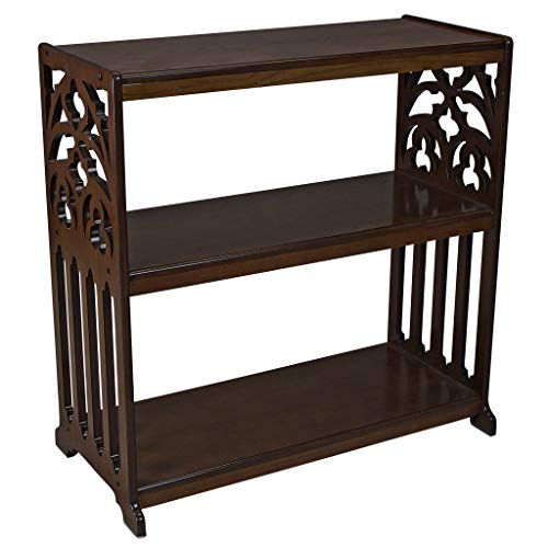 Design Toscano St. Thomas Aquinas Gothic Wooden Bookshelf