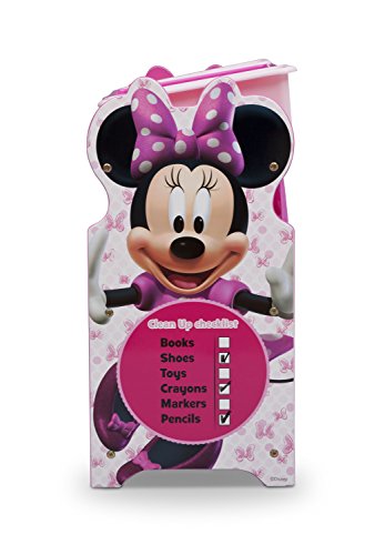 Delta Children 9 Bin Plastic Organizer, Disney Minnie Mouse