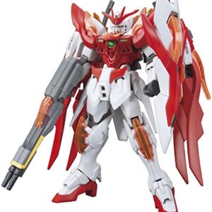 Bandai Hobby HGBF Wing Gundam Zero Flame (Honoo) Gundam Build Fighters Model Kit, 1/144 Scale