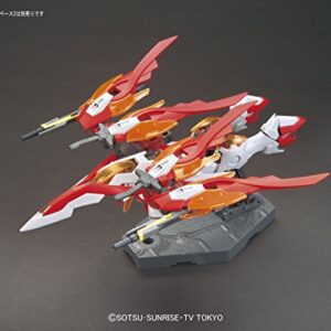 Bandai Hobby HGBF Wing Gundam Zero Flame (Honoo) Gundam Build Fighters Model Kit, 1/144 Scale