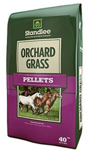 standlee hay company 1375-30101-0-0 orch grass pellet, 40 lb