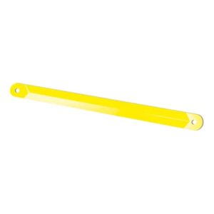 lippert components 1134122 yellow electric stabilizer rv jack support arm