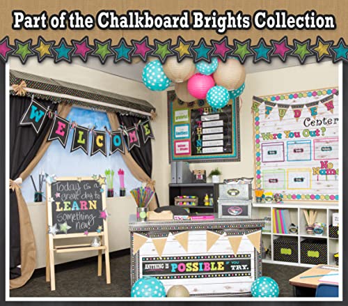 Teacher Created Resources Chalkboard Brights Accents (5622)