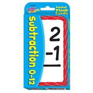 Trend Enterprises: Math Power Pack, 4 Flash Card Set Includes Math Splash War, Addition 0-12, Subtraction 0-12, Telling Time Flash Cards, Self-Checking Design, for Ages 3 and Up