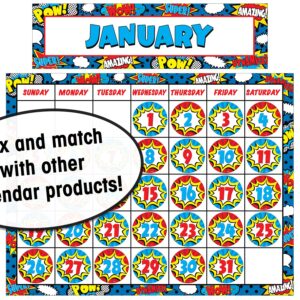 Teacher Created Resources Superhero Calendar Days (TCR5589)