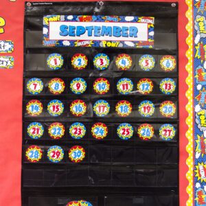 Teacher Created Resources Superhero Calendar Days (TCR5589)