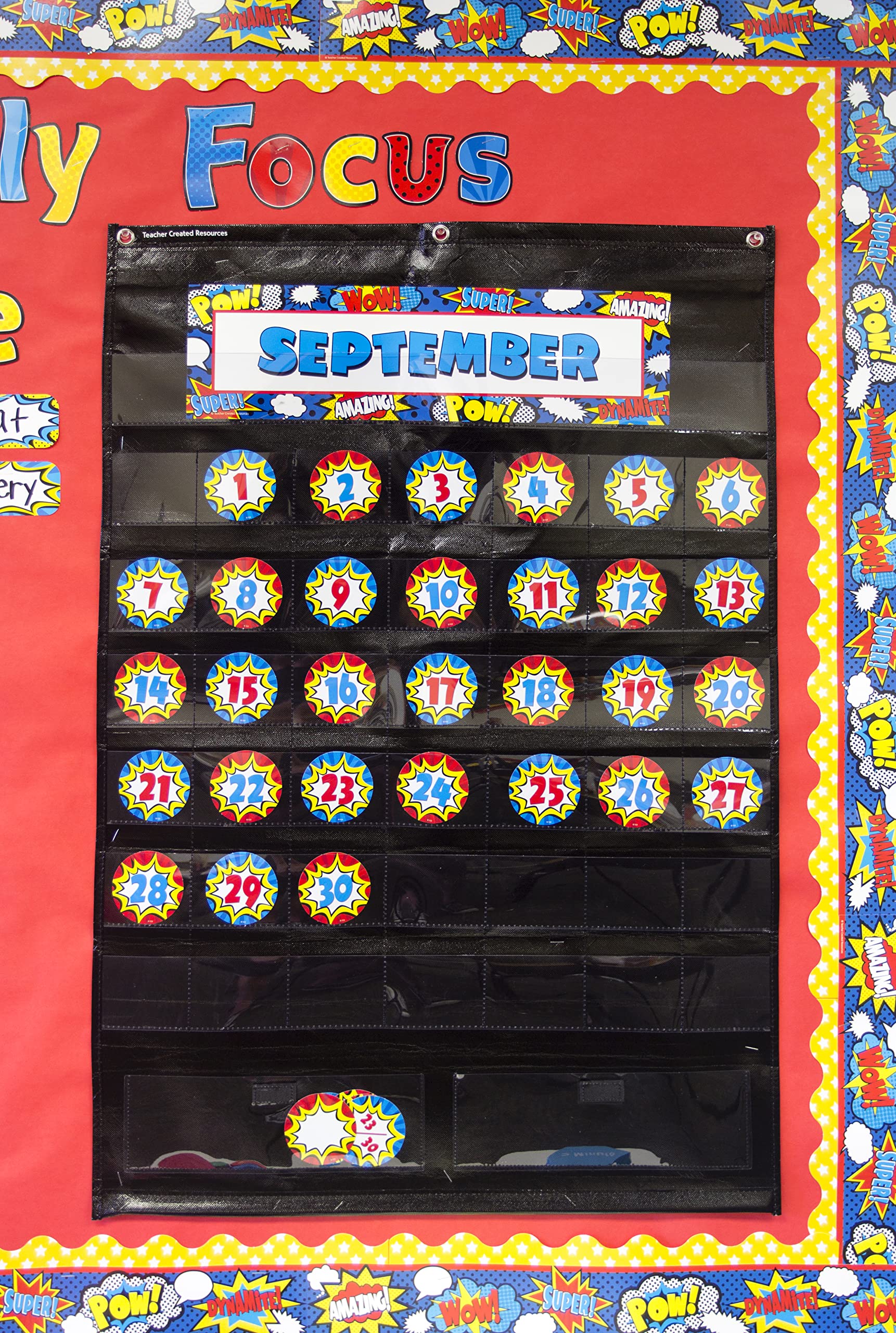 Teacher Created Resources Superhero Calendar Days (TCR5589)