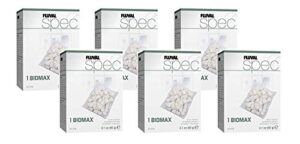 fluval spec 6 pack of biomax aquarium filter media