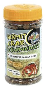 hermit crab crunchies food [set of 3]