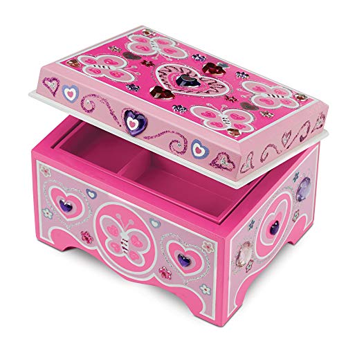 Melissa & Doug Created by Me! Jewelry Box Wooden Craft Kit