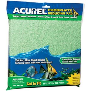 phosphate infused media aquarium pad (set of 2)