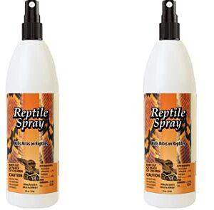 2) Natural Chemistry 11035 Reptile Lizard Spray Mite Parasite Relief - 8 oz Each