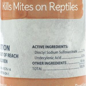 2) Natural Chemistry 11035 Reptile Lizard Spray Mite Parasite Relief - 8 oz Each