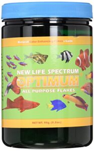 new life spectrum optimum all purpose flakes for fish, 90gm