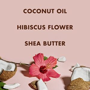 Shea Moisture Shampoo and Conditioner Set, Coconut & Hibiscus Curl & Shine, Curly Hair Products with Coconut Oil, Vitamin E & Neem Oil Provides Frizz Control, 13 Fl Oz Each