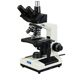 OMAX 40X-2500X Trinocular Biological Compound Microscope with Replaceable LED Light