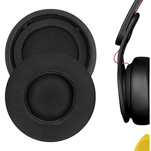 Geekria QuickFit Replacement Ear Pads for Monster Beats MIXR Headphones Earpads, Headset Ear Cushion Repair Parts (Black)