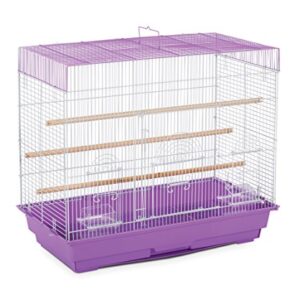 Prevue Pet Products SP1804-3 Flight Cage, Lilac/White,26" L x 14" W x 22 1/4" H