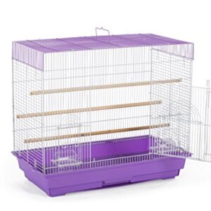 Prevue Pet Products SP1804-3 Flight Cage, Lilac/White,26" L x 14" W x 22 1/4" H