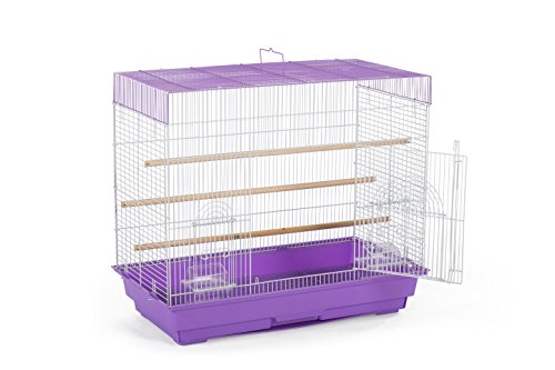 Prevue Pet Products SP1804-3 Flight Cage, Lilac/White,26" L x 14" W x 22 1/4" H